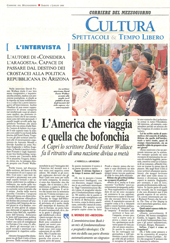 L'America che viaggia e quella che bofonchia